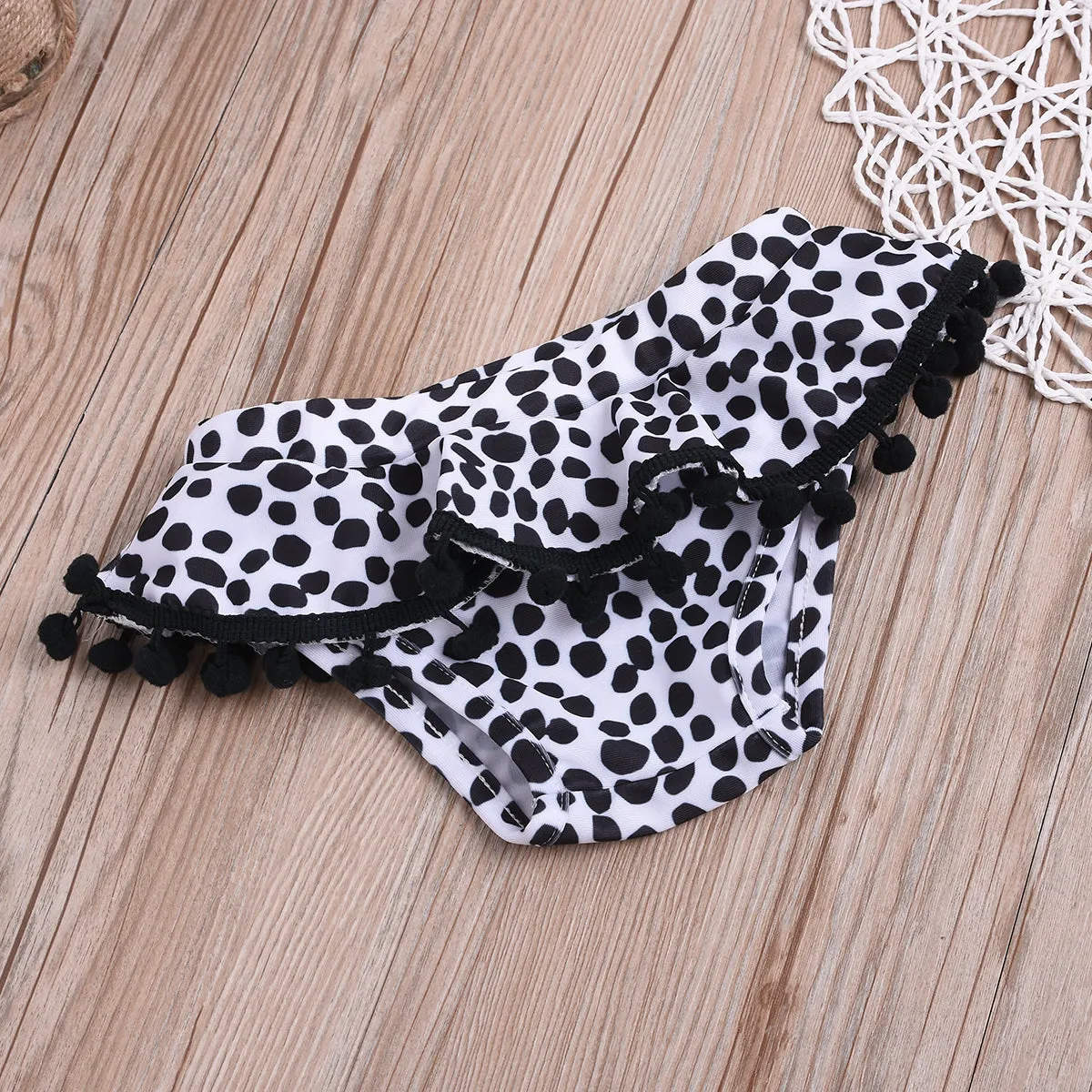 New Fashion Toddler Baby Leopard Print Swimsuit Bikini Sets