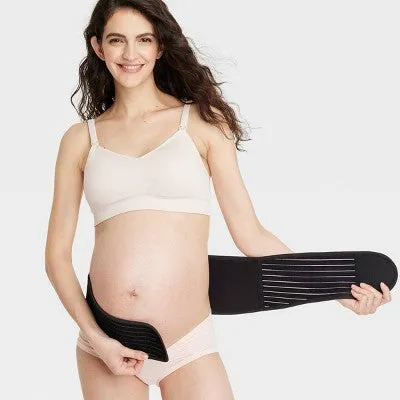 New - Maternity Support Belt - Isabel Maternity by Ingrid & Isabel Black L/XL
