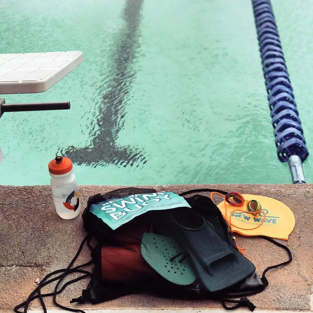 New Wave Mesh Backpack for Triathlon Gear, Swim Equipment & Beach Toys