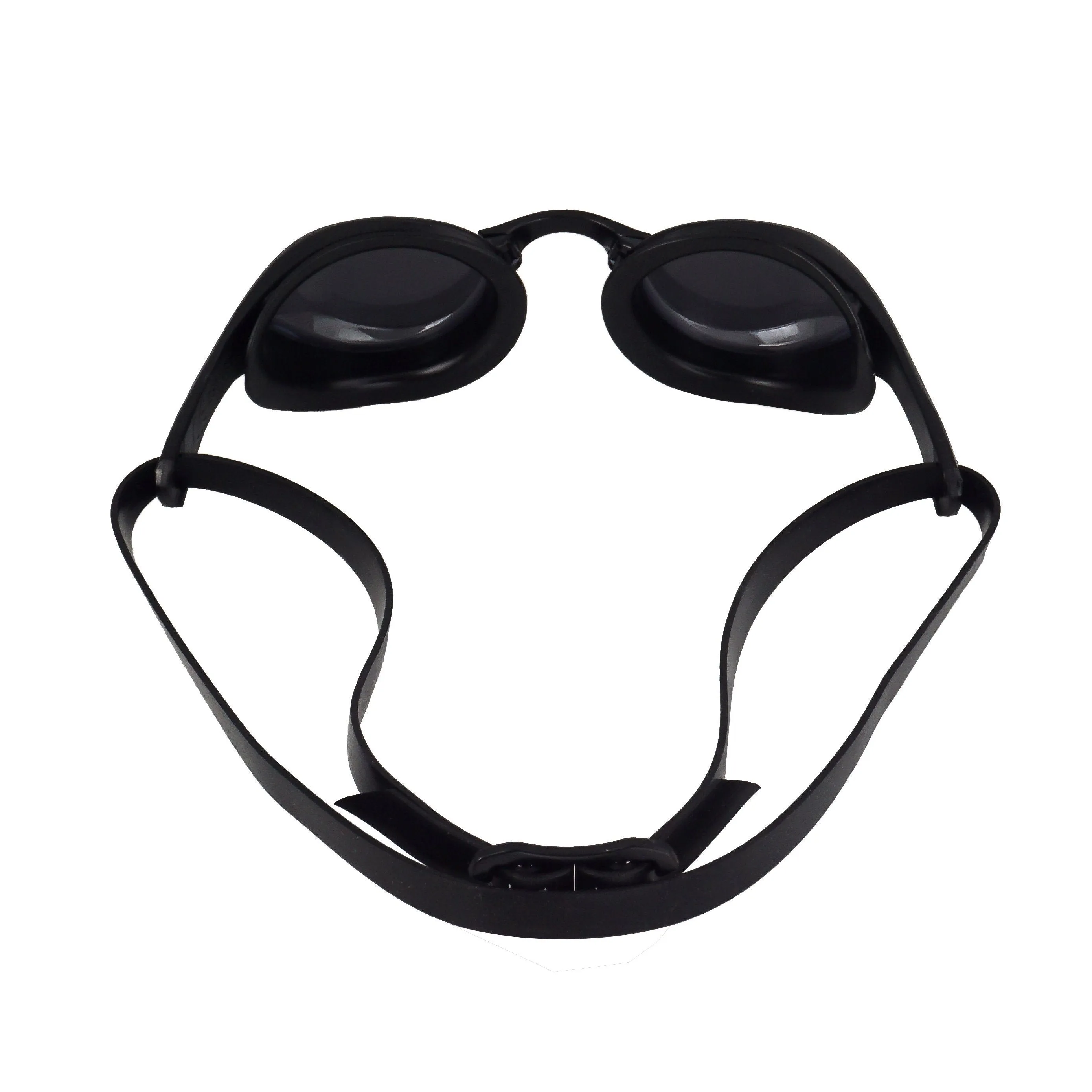 New Wave Swim Goggles - Fusion 2.0 (Silver Rush = Mirror Lens in Black Frames)