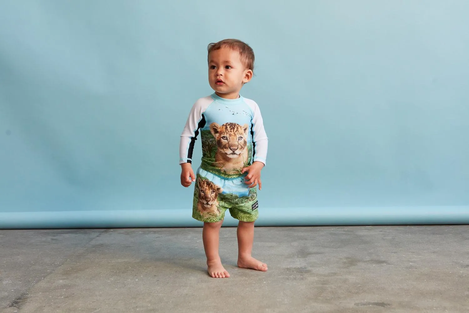Newton Swim Shorts | Lion Cub | Molo