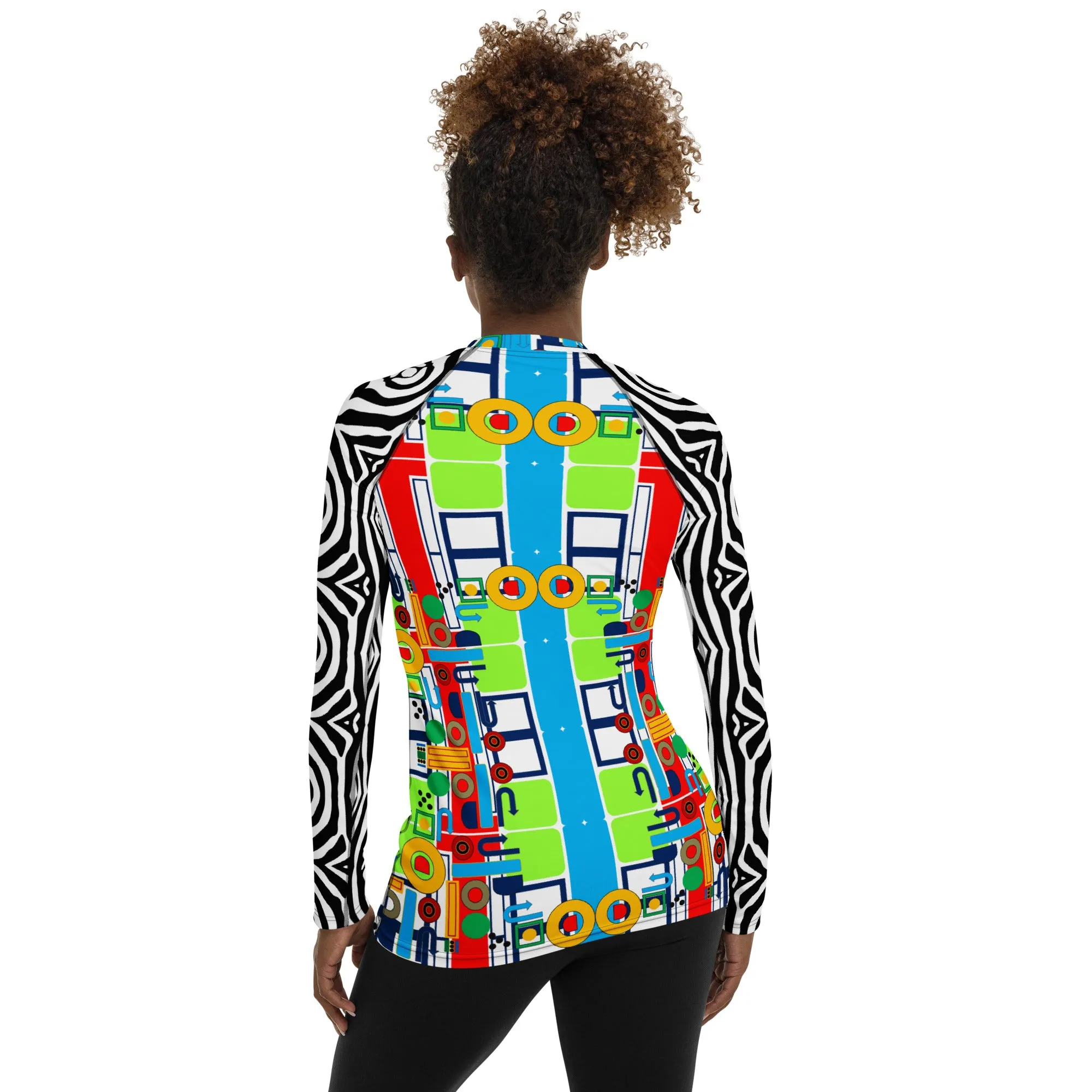 OD SIG-Symbol Inspired Women's Rash Guard TURY