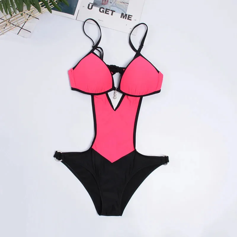 One Piece Cut-Out Body Swimsuits