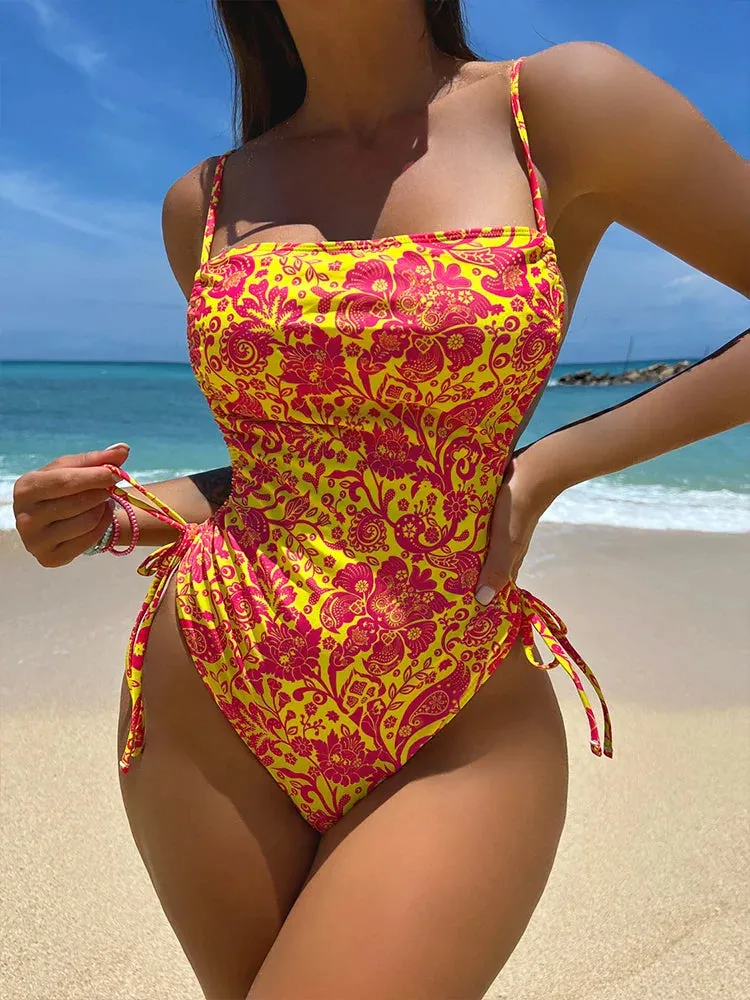 One-Piece Swimsuit for Beach Adventures