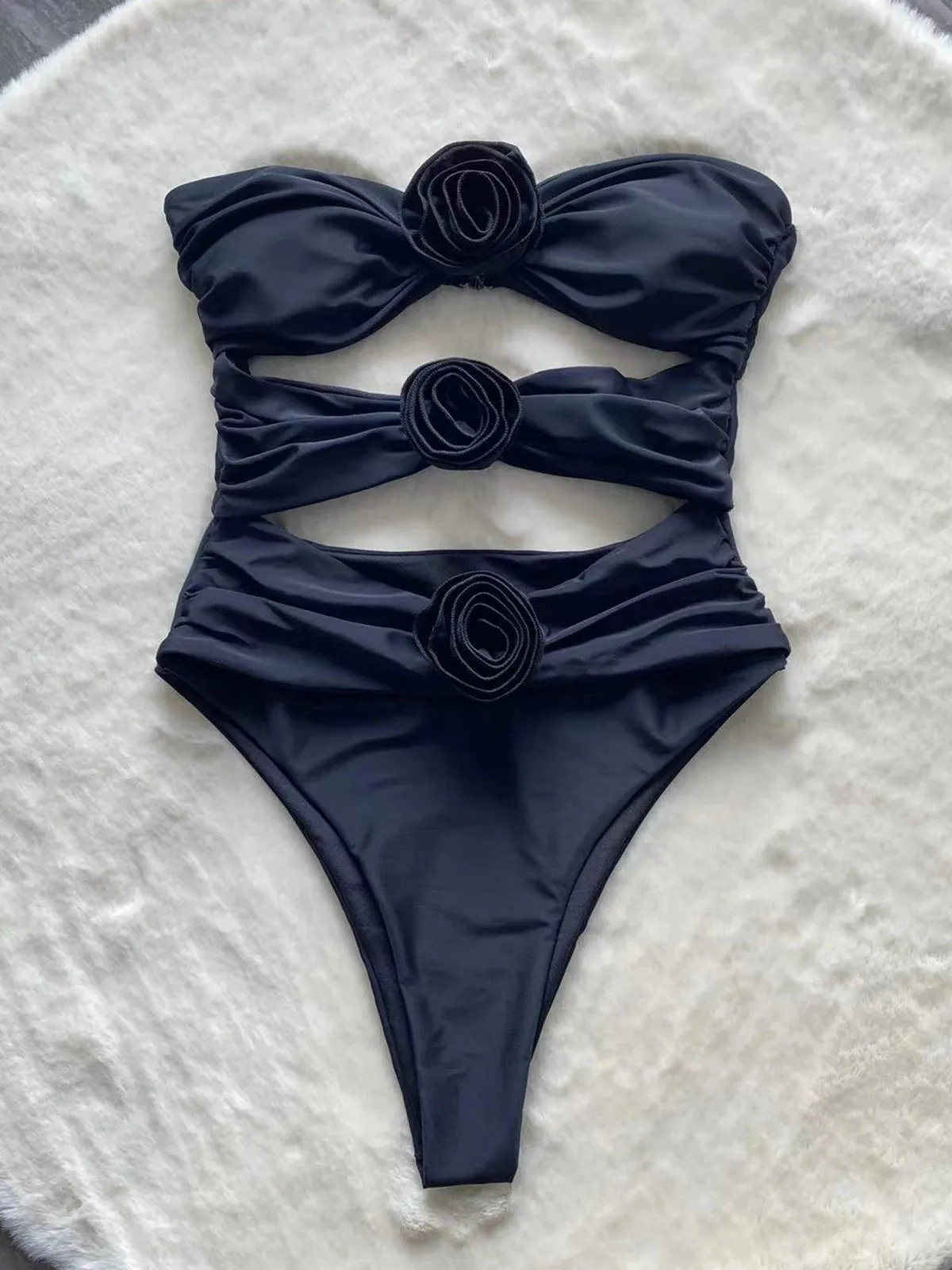 One Piece Swimsuit   matching skirt option