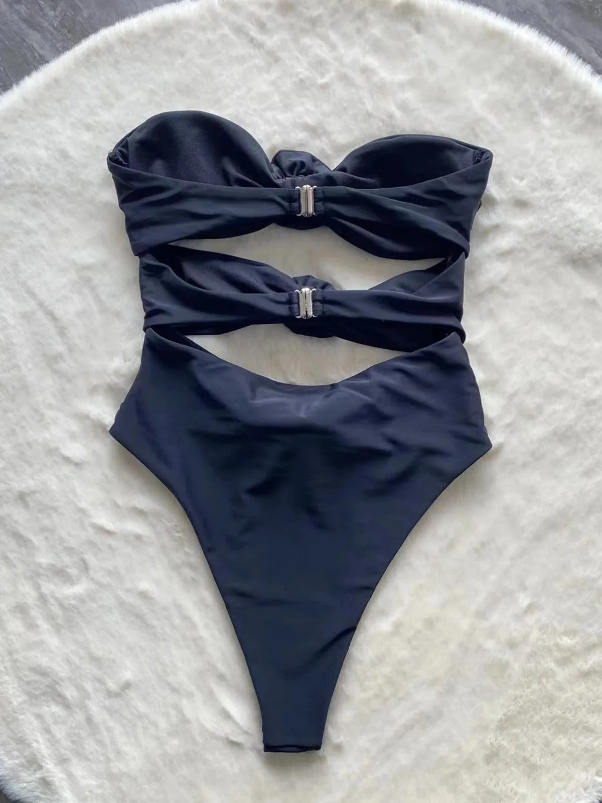 One Piece Swimsuit   matching skirt option