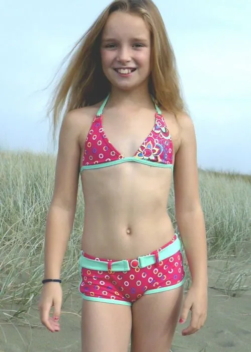 O'Neill girls bikinis - circles