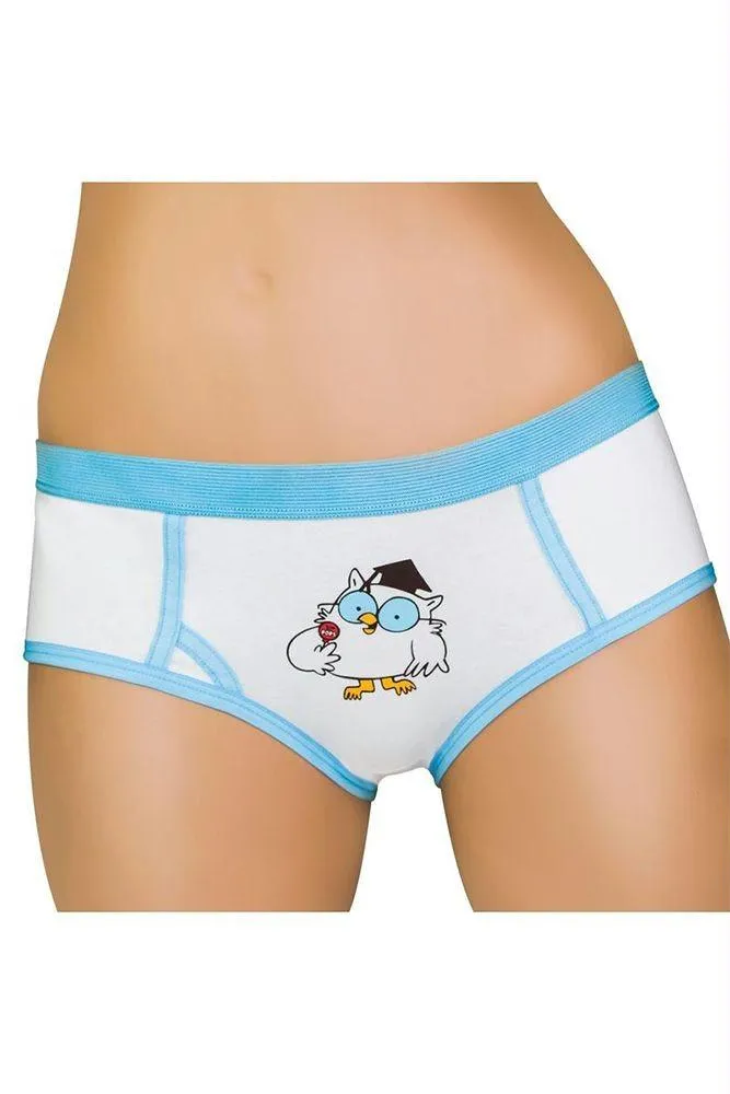 Owl Tootsie Pop Boyshort in S