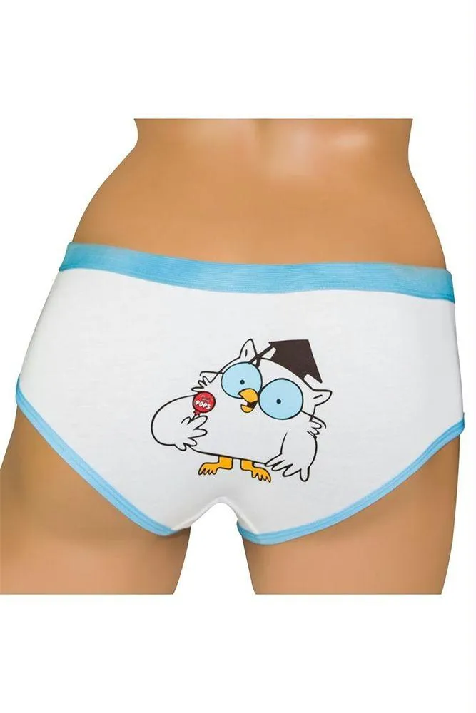 Owl Tootsie Pop Boyshort in S