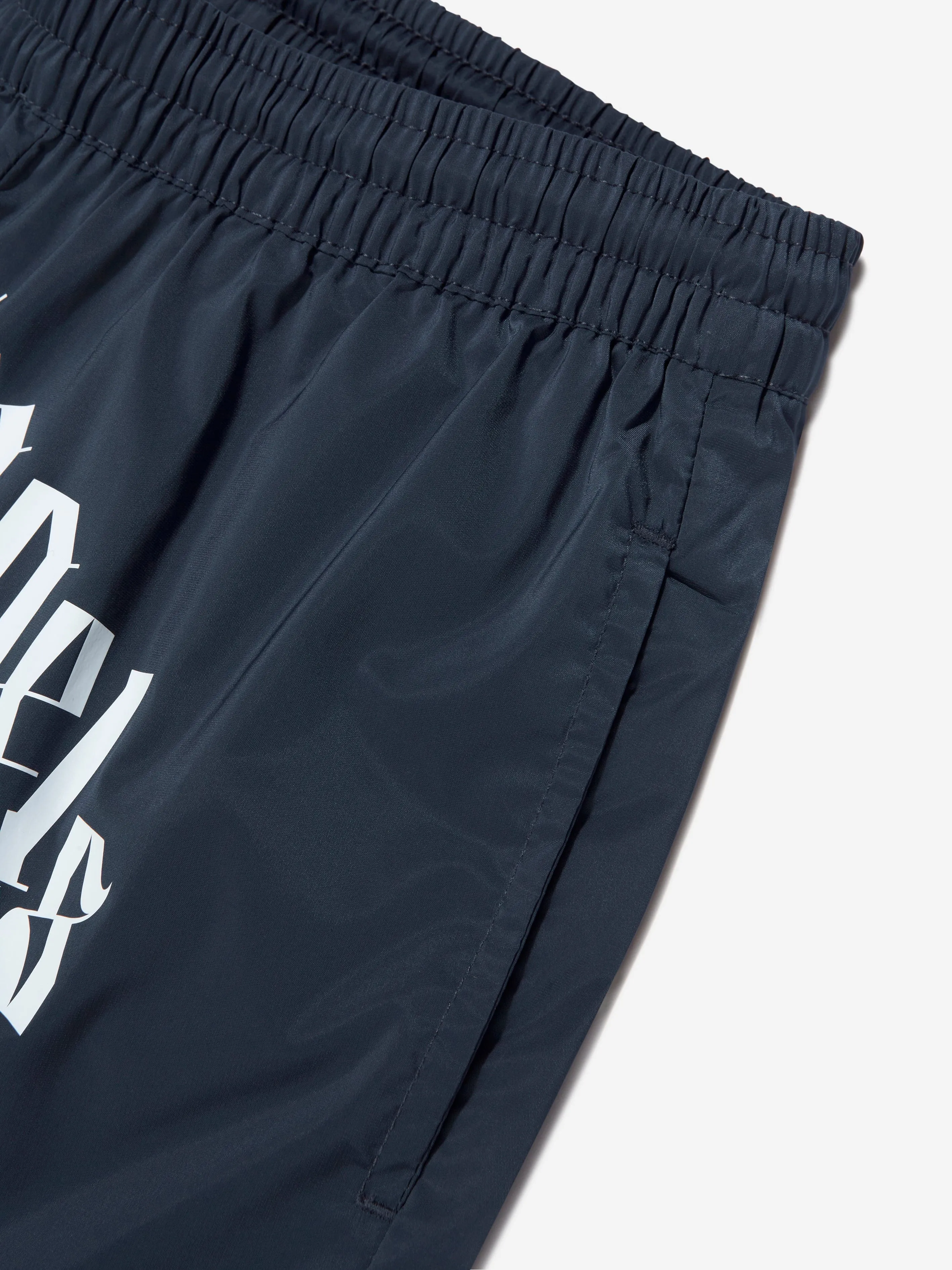 Palm Angels Boys Logo Print Swim Shorts
