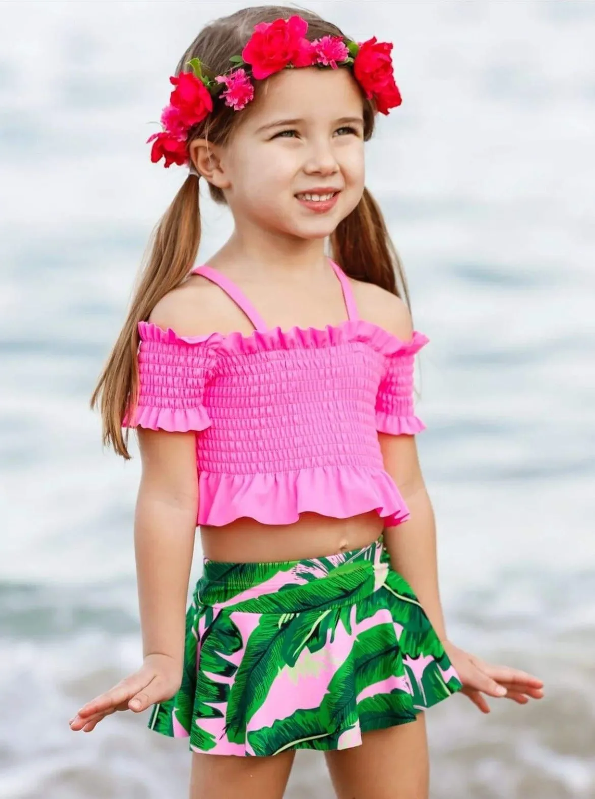 Palms of Paradise Two Piece Swimsuit