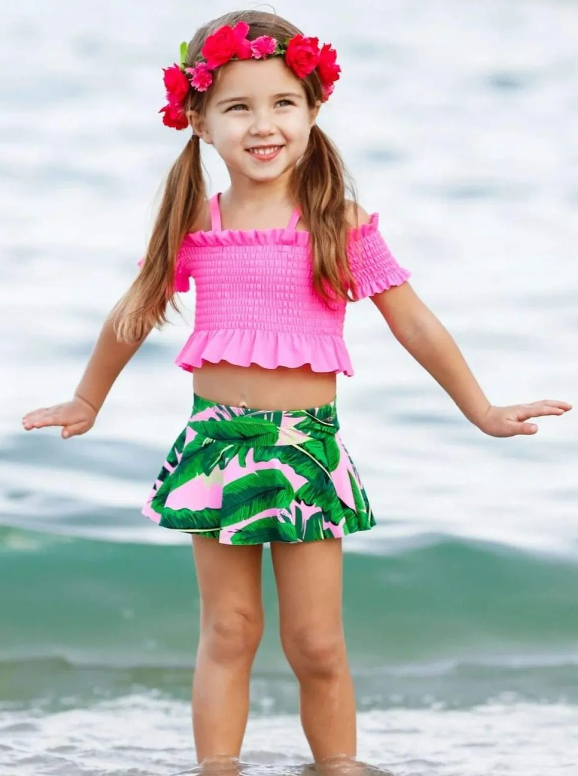 Palms of Paradise Two Piece Swimsuit