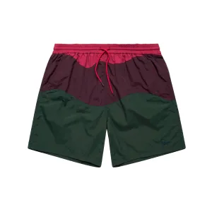 Parra Waved Swim Shorts Multi