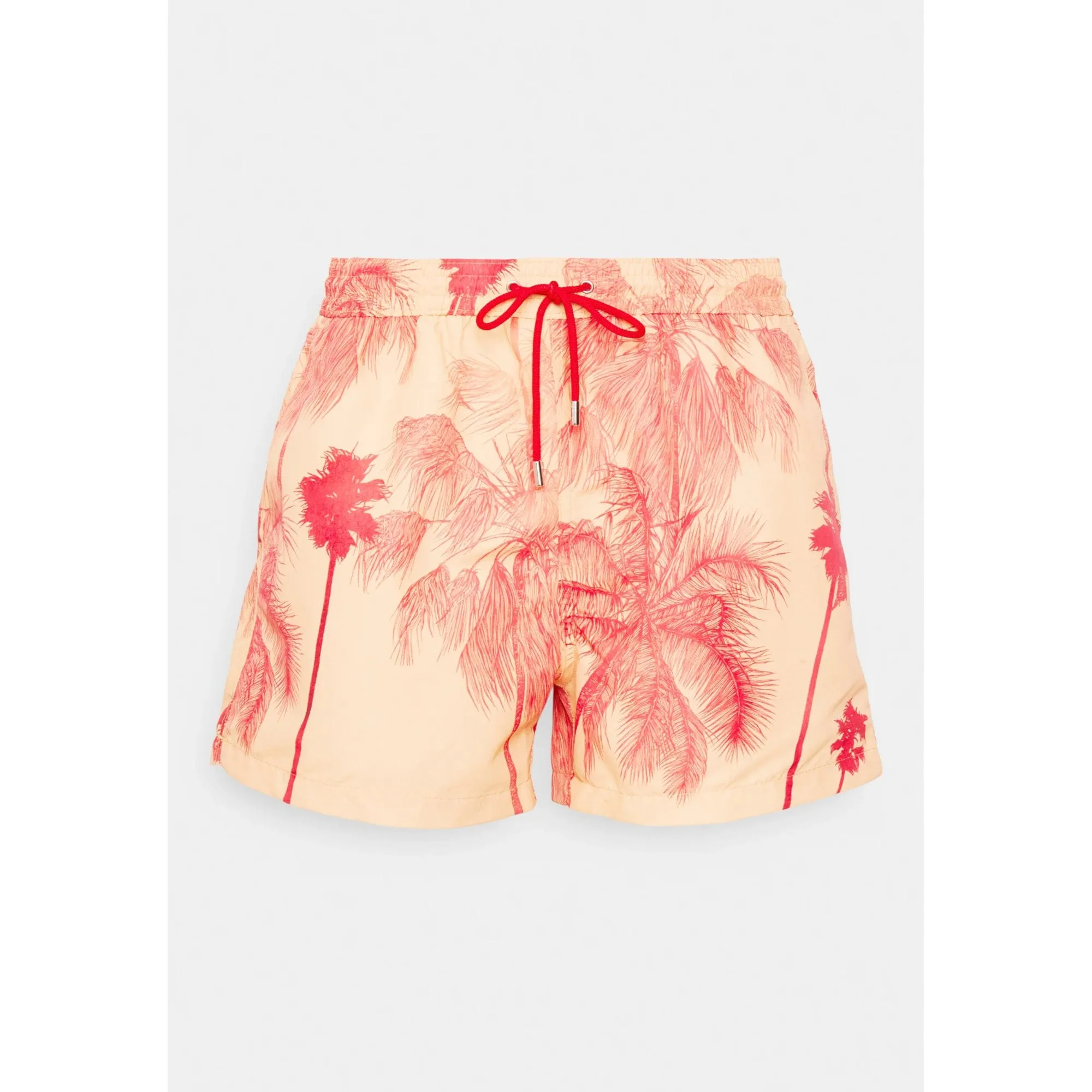 Paul Smith Mens LA Palms Swim Shorts in Orange