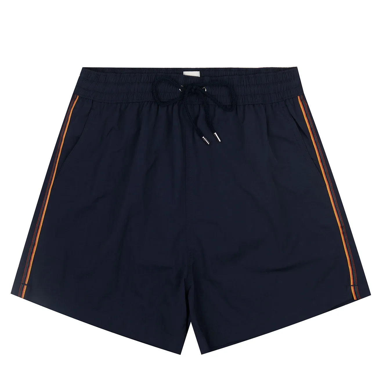 Paul Smith Swim Shorts Plain With Stripe Navy