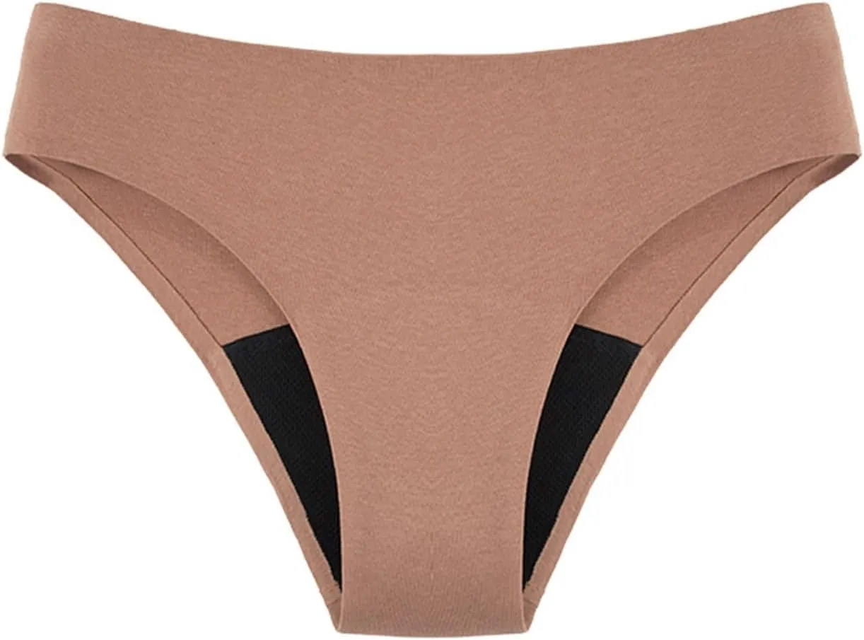 Peroid Underwear for Women Leakproof Panties High Waisted Bikini Bottoms Swimwear Lightweight Comfy Hipster Briefs