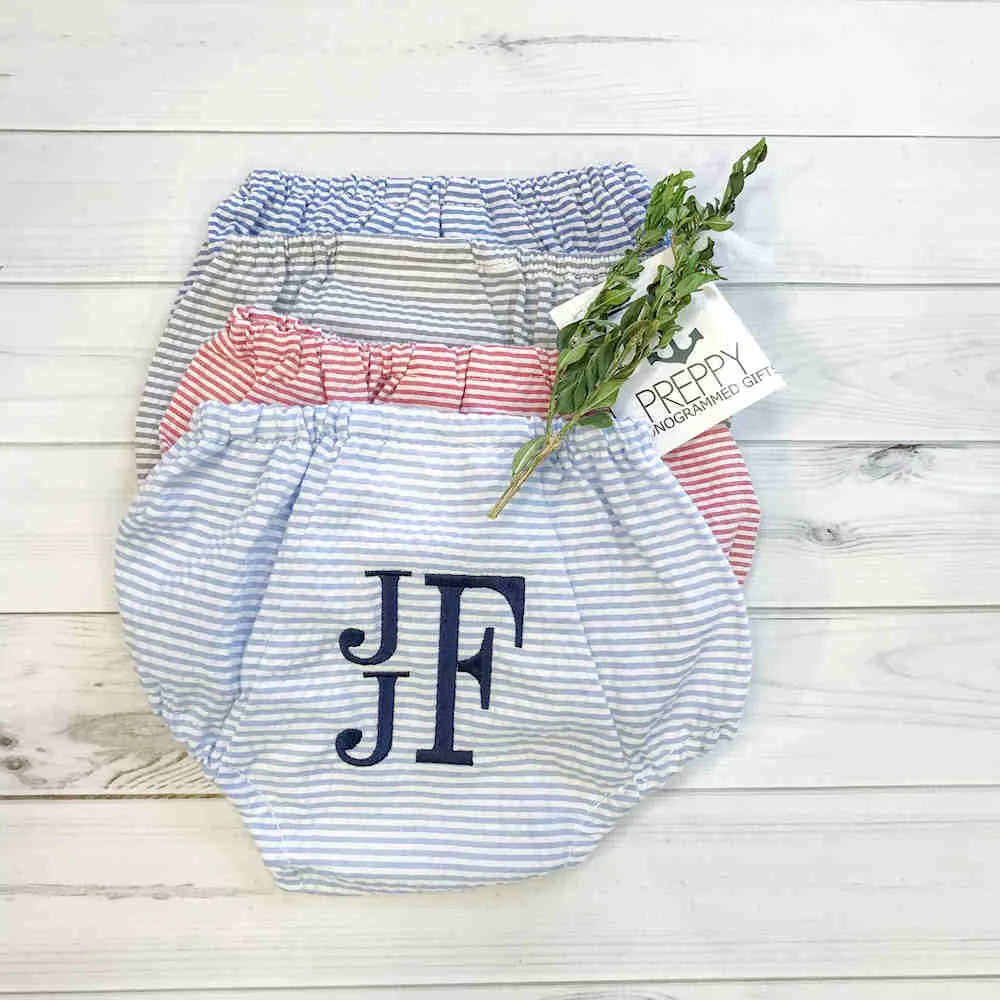 Personalized Baby Bloomer Fancy Panties