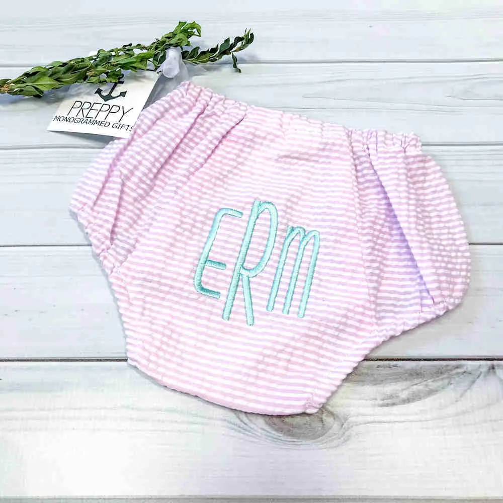 Personalized Baby Bloomer Fancy Panties
