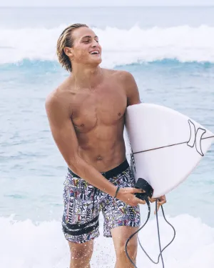 Phantom Eco 25th S1 Block Party Boardshort 18"