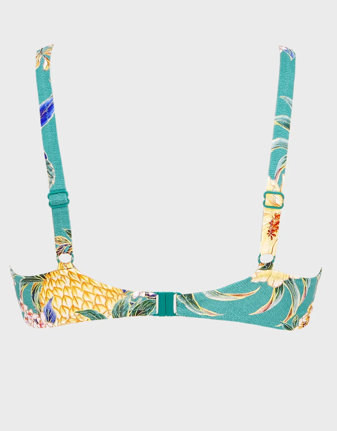 Pineapple Sea Underwired Bikini Top - Tropical Breeze