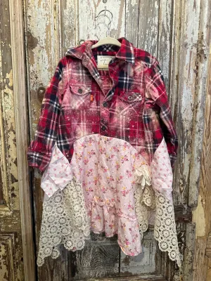 Plaid & Floral Tunic
