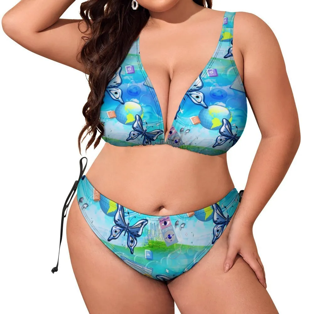 Plus Size Frutiger Aero Bikini