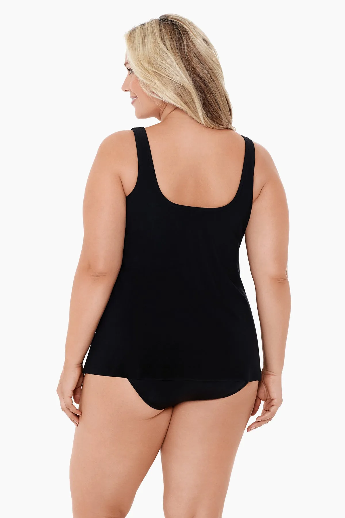 Plus Size Illusionists Ursula Underwire Tankini Top