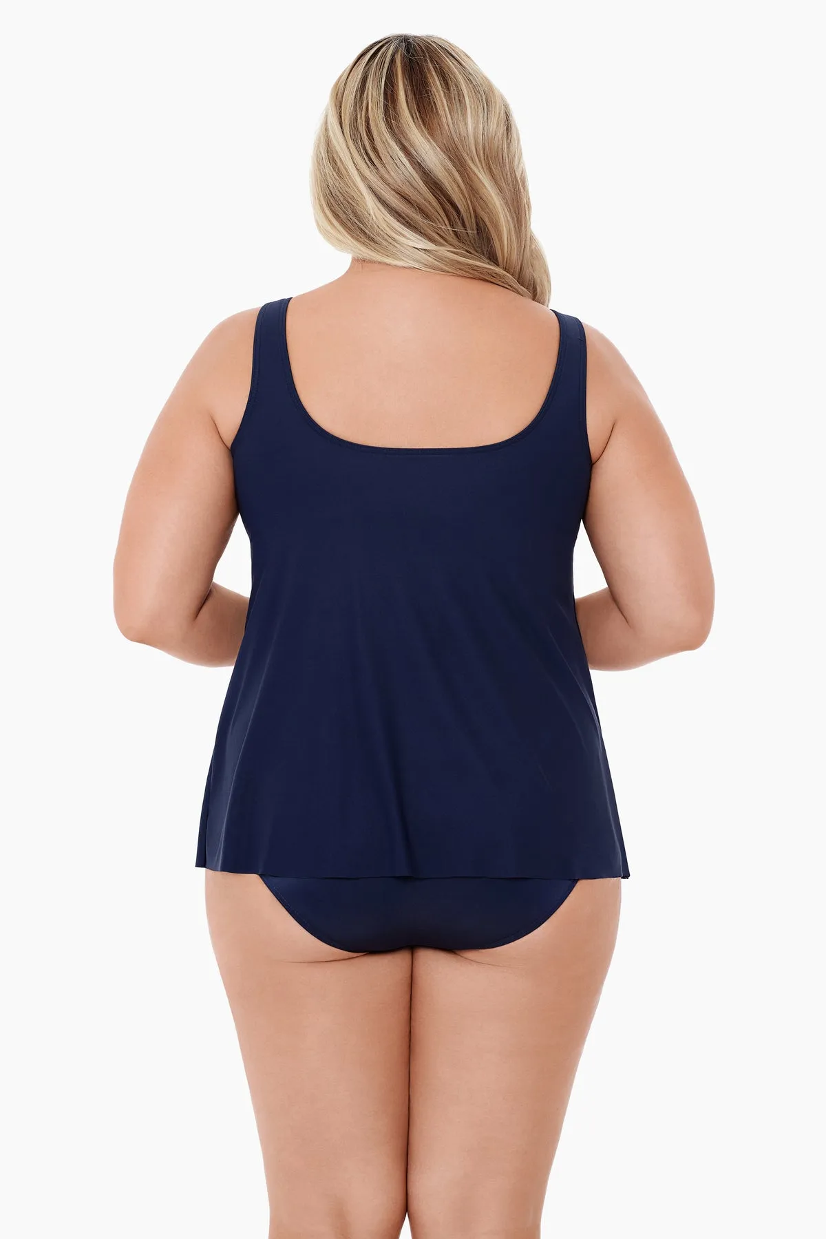 Plus Size Illusionists Ursula Underwire Tankini Top