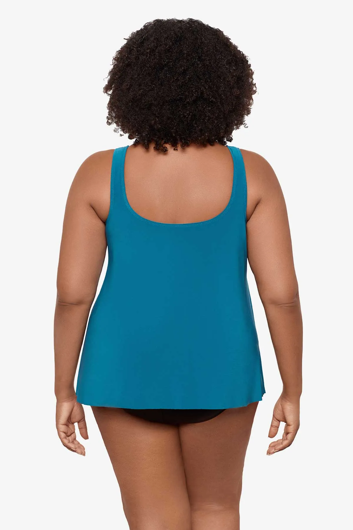 Plus Size Illusionists Ursula Underwire Tankini Top