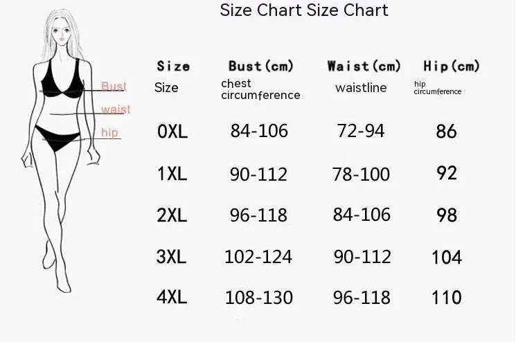 Plus Size One-piece Swimsuit For Women