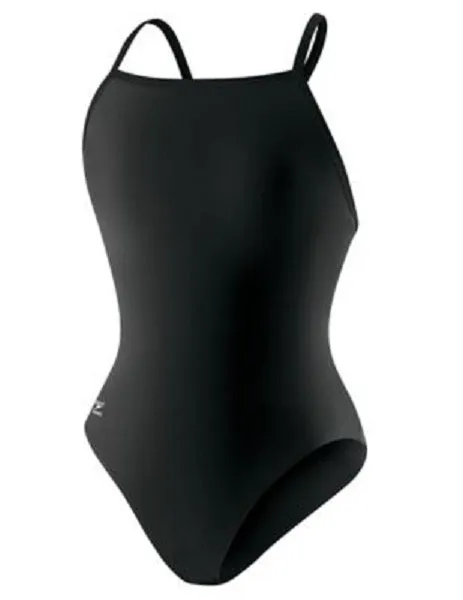 Pomperaug HS _SPEEDO Endurance  Solid Flyback Training Suit - Youth