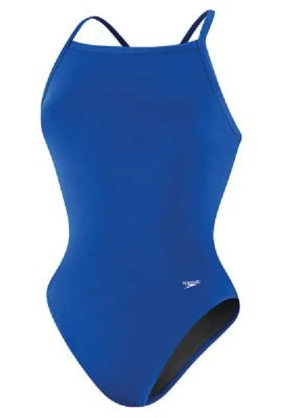 Pomperaug HS _SPEEDO Endurance  Solid Flyback Training Suit - Youth