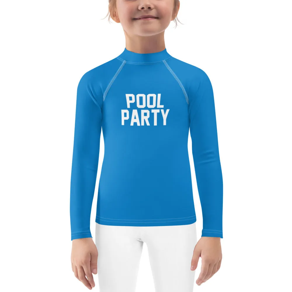 Pool Party Kids Rash Guard