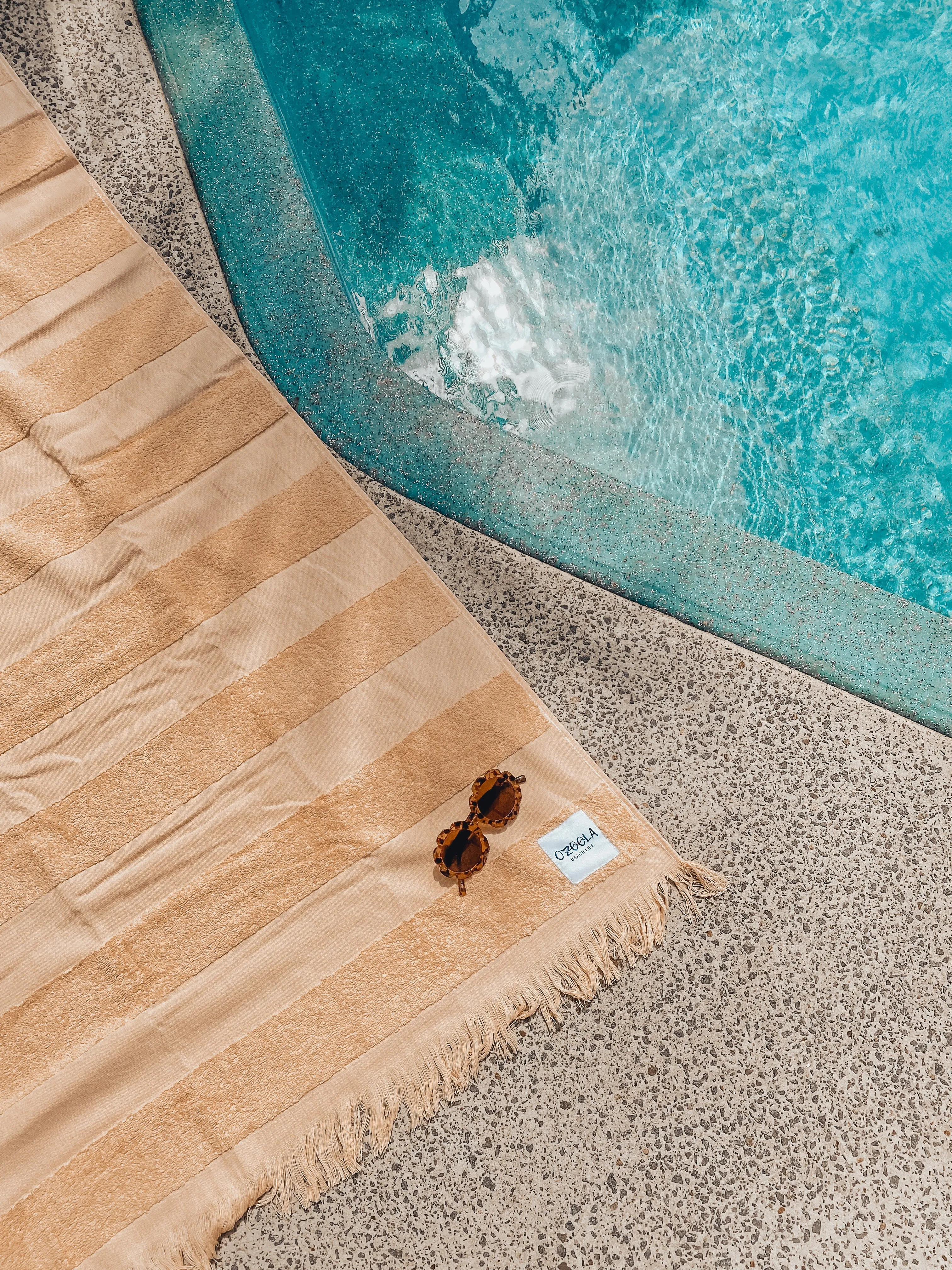 Pool To Beach Towel- Sunday