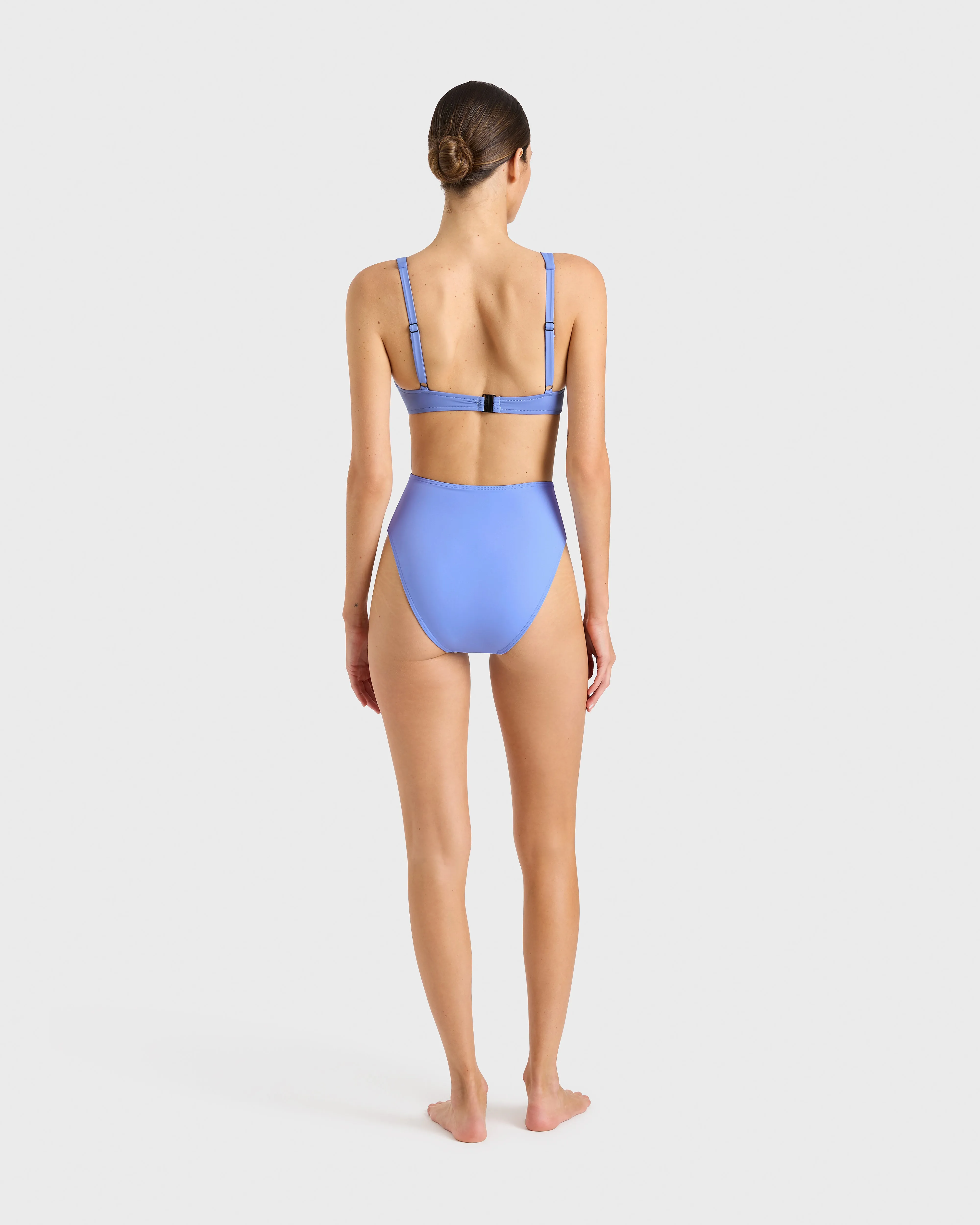 Poppy Bikini Bottom - Azure