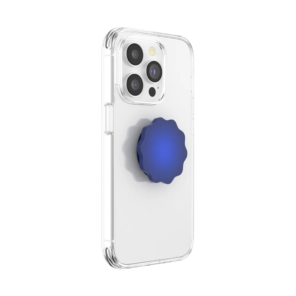 PopSockets Phone Grip - Molded Flower Cobalt