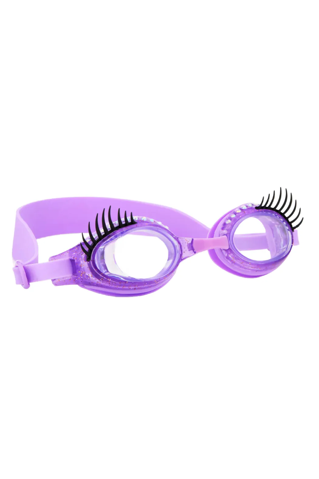 Powder Puff Pink Splash Lash Swim Goggles