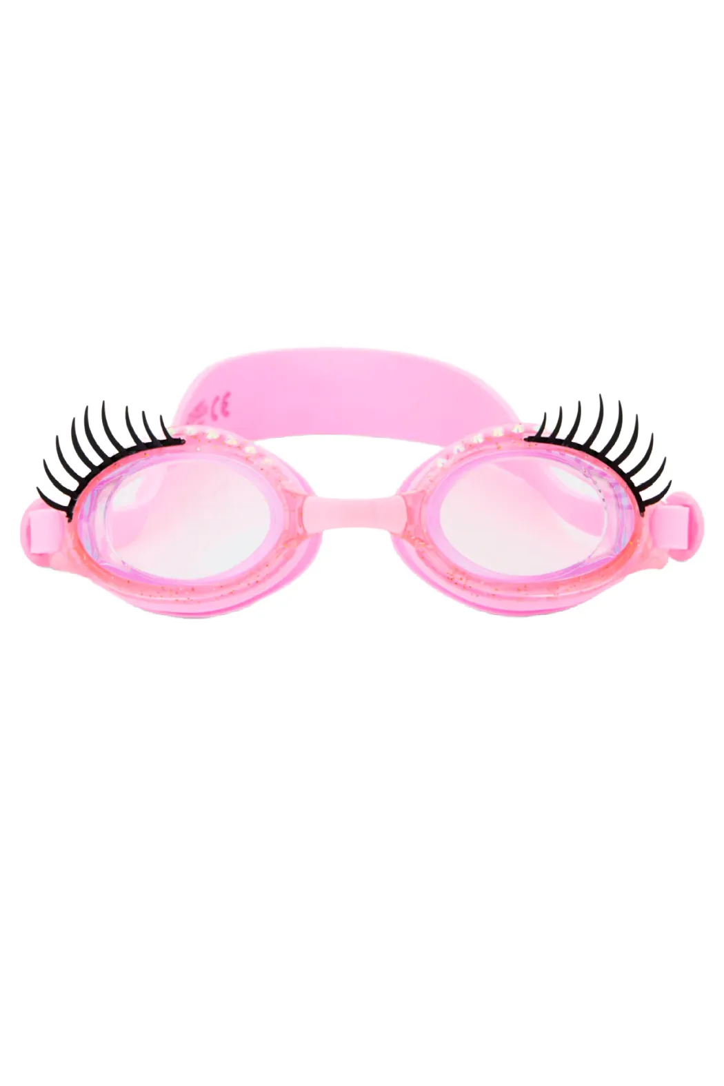 Powder Puff Pink Splash Lash Swim Goggles