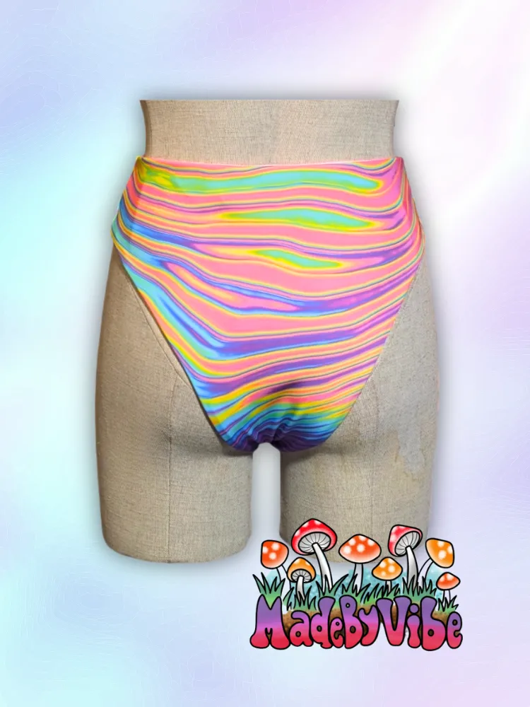 Prismatic High Waisted Bottoms - Ready to Ship