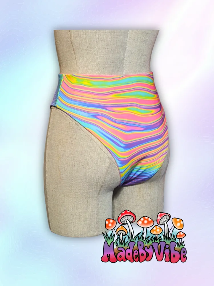 Prismatic High Waisted Bottoms - Ready to Ship