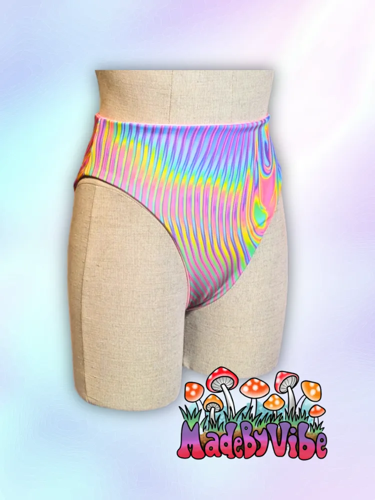 Prismatic High Waisted Bottoms - Ready to Ship