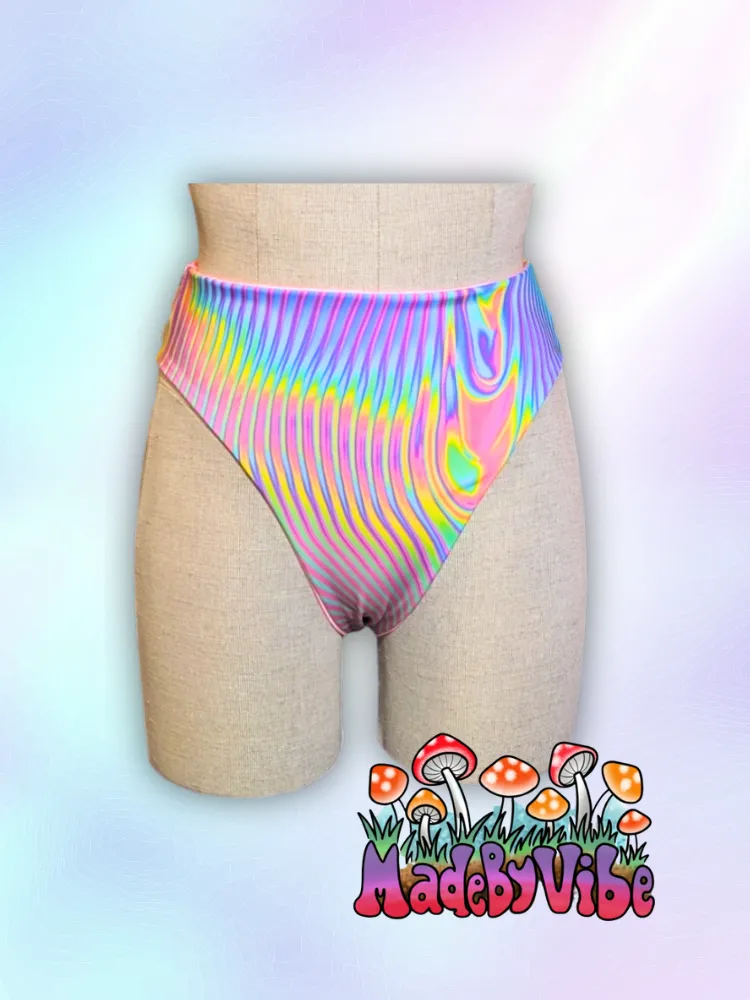 Prismatic High Waisted Bottoms - Ready to Ship