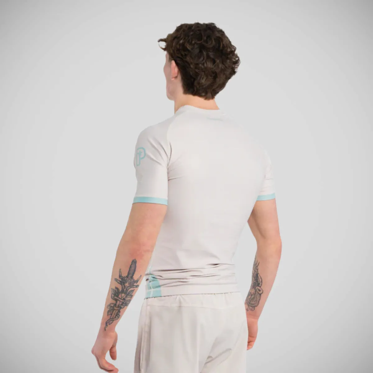 Progress Academy  Rash Guard Bone/Mint