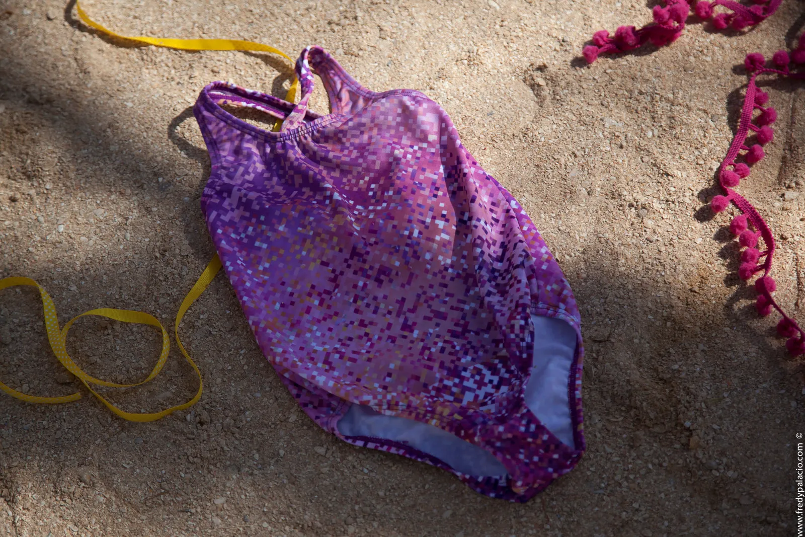 PROJECTION - PINK STARS ONE PIECE SWIMSUIT