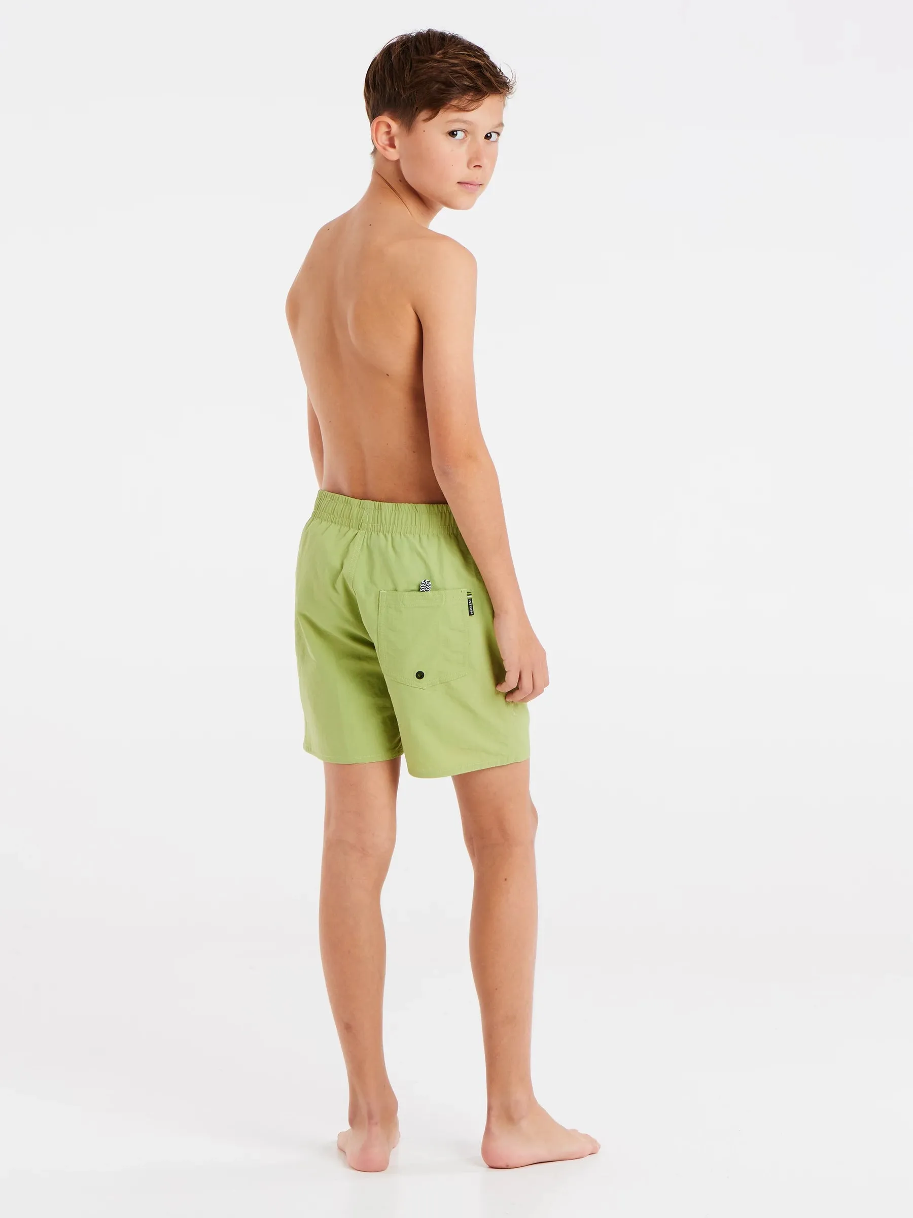 Protest CULTURE JR Boy's Beach Short - Algae Green
