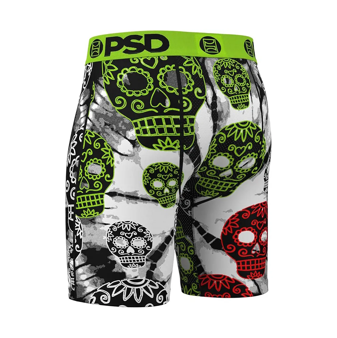 PSD Men's Multicolor Suga Skull Boxer Briefs Small Underwear - 324180120-MUL-S