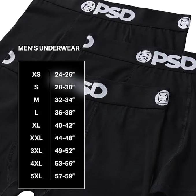 PSD Men's Multicolor Suga Skull Boxer Briefs Small Underwear - 324180120-MUL-S