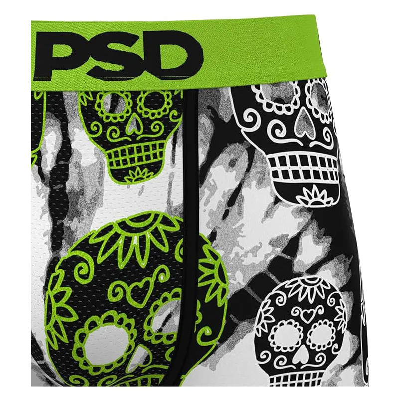 PSD Men's Multicolor Suga Skull Boxer Briefs Small Underwear - 324180120-MUL-S