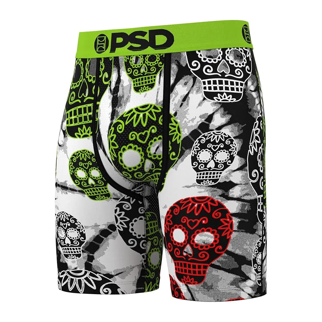 PSD Men's Multicolor Suga Skull Boxer Briefs Small Underwear - 324180120-MUL-S