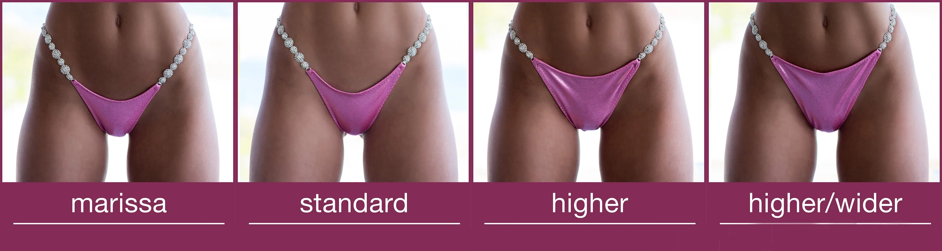 Quick View Competition Bikinis Red Mesmerize PLUS
